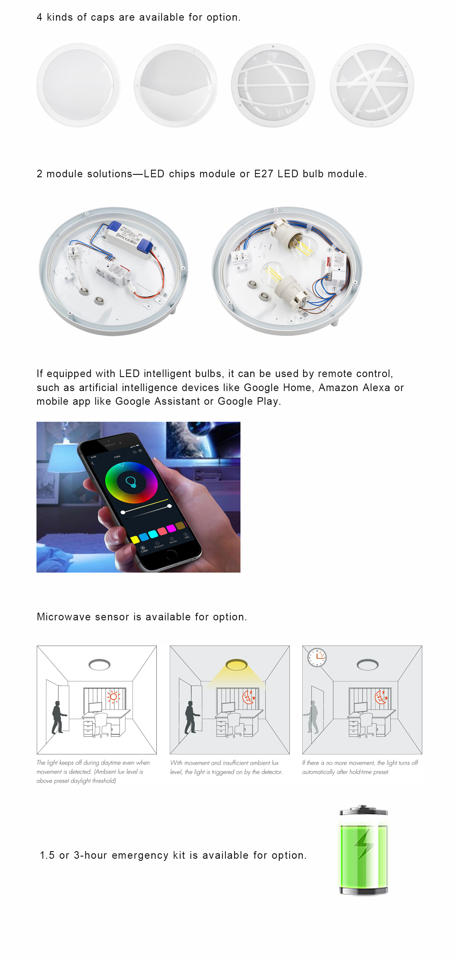 Corridor LED Ceiling Light